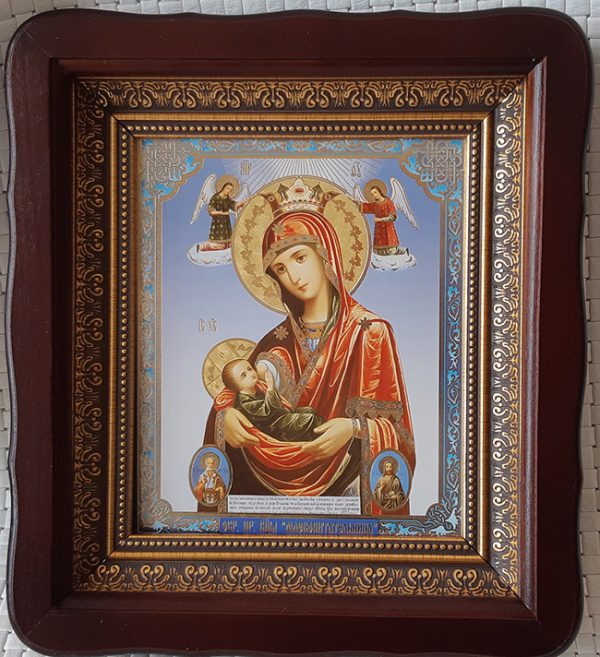 Икона Божией Матери "Млекопитательница" для дома 23*26cm