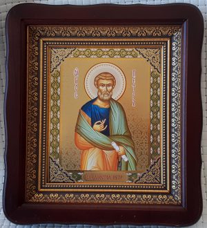 Икона Святого Апостола Петра для дома 23*26см
