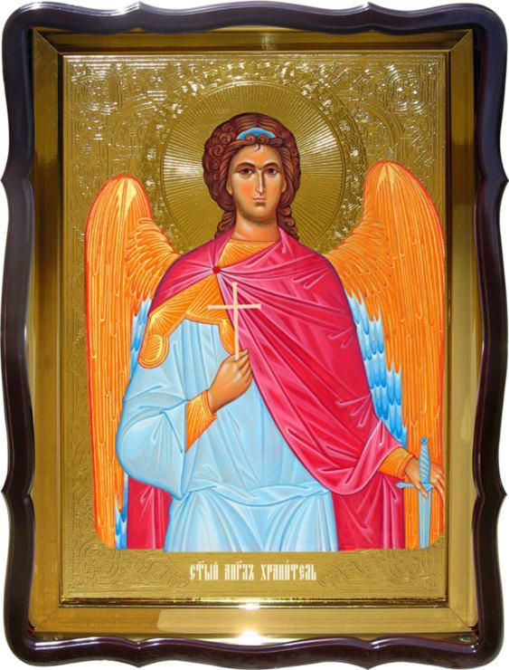 Икона Ангела Хранителя поясная для храма