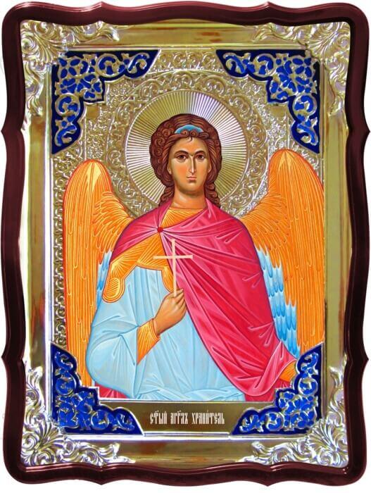 Заказать икону Ангела Хранителя ручной работы