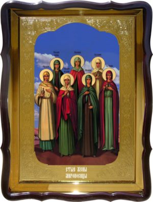Церковная икона Святые  Жены Мироносицы