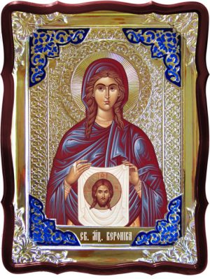 Икона в ризе - Святая мученица Вероника в православном магазине