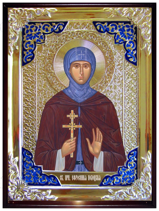 Икона Святая мученица Евфросиния Полоцкая в православном интернет магазине