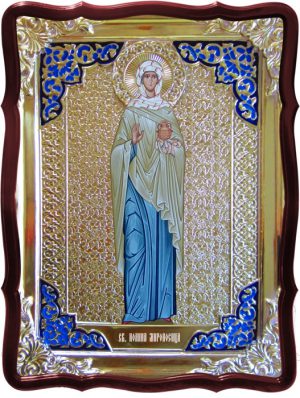 Икона в ризе - Святая мученица Иоанна мироносица заказать в церковной лавке