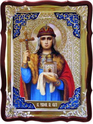 Икона в ризе - Святая мученица Ольга в православном магазине
