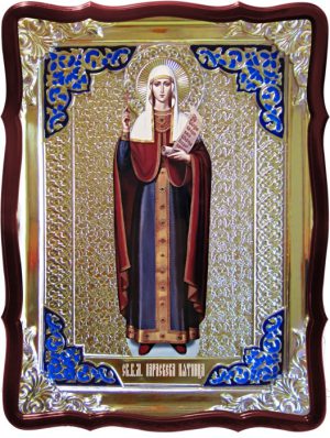 Икона в ризе - Святая мученица Параскева Пятница заказать в церковной лавке