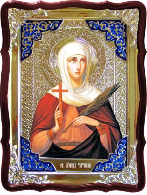 Икона в ризе - Святая мученица Татьяна в православном магазине