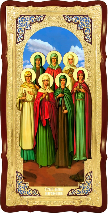 Храмовая икона в ризе Святая Жены Мироносицы в православном магазине