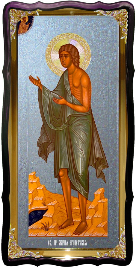 Икона храмовая под серебро Святая Мария Египетская в православном магазине