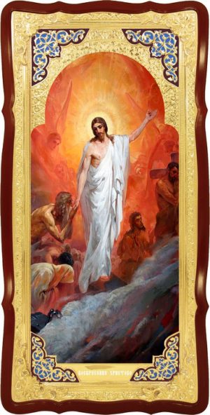 Православная икона Воскресение Христово (Сошествие во Ад)