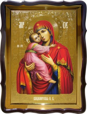 Православные иконы святых:  Владимирская Пресвятой Богородицы