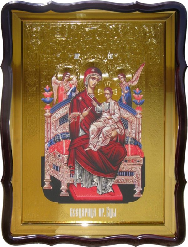 Православная икона на заказ Всецарица Пресвятой Богородицы