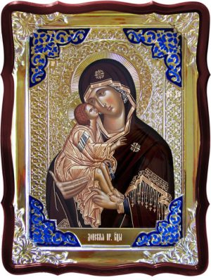 Православная икона на заказ Донская Пресвятой Богородицы