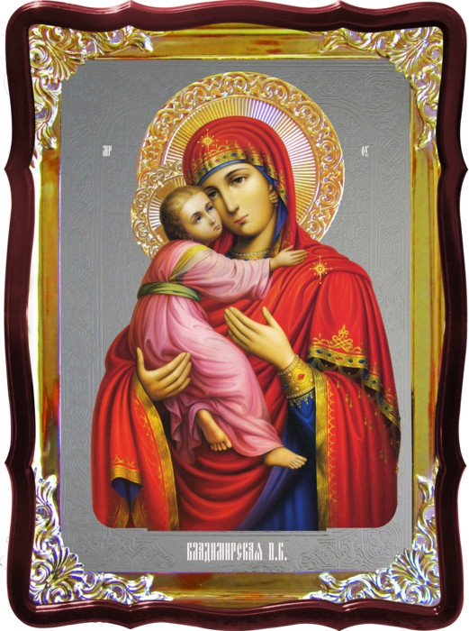 Православные иконы святых:  Владимирская Пресвятой Богородицы