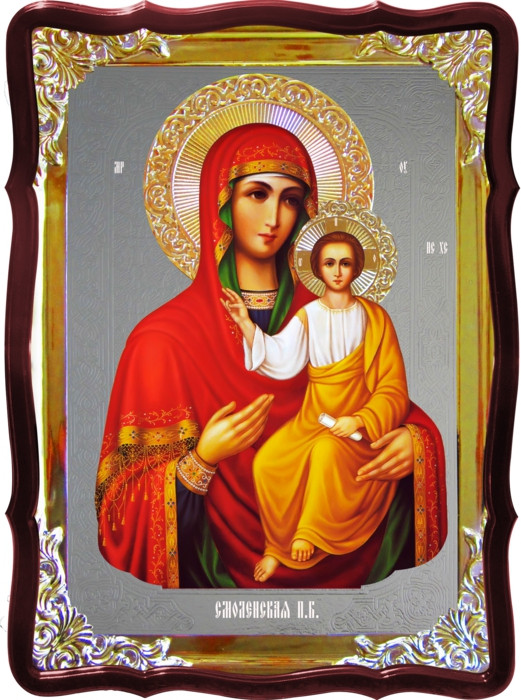Православная икона на заказ Смоленская Пресвятой Богородицы