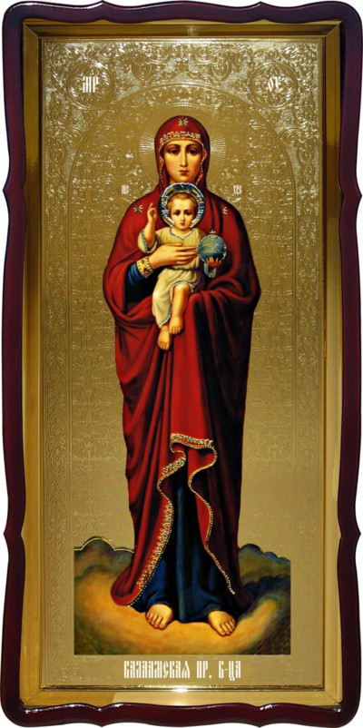 Православная икона на заказ Валаамская Пресвятой Богородицы