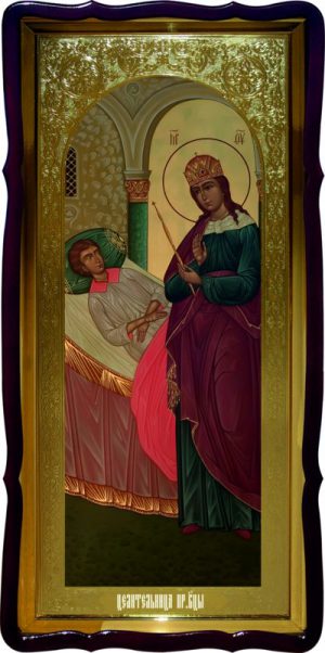 Православная икона на заказ Целительница Пресвятой Богородицы