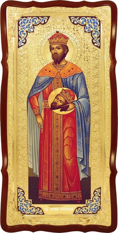 Образ на иконе: Святой Иоанн сербский для храма