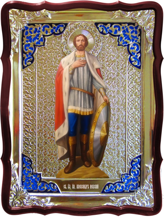 Купить икону для храма: Святой Александр Невский