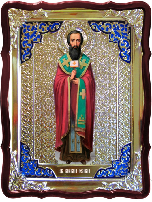 Иконы православных святых -  Св. Василий Великий (ростовая)