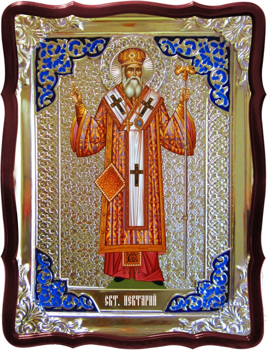 Православные иконы все на заказ в лавке: Святой Нектарий ростовая
