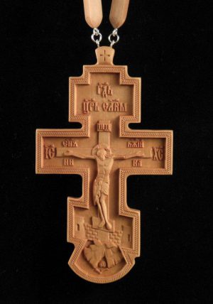Купить Крест иерейский 110х56мм из грушы